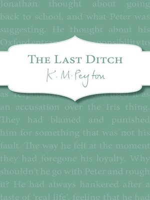cover image of The Last Ditch